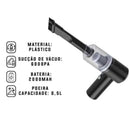 Mini Aspirador Automotivo Portátil - Recarregável Premium Bivolt