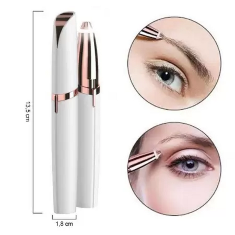 Caneta Depiladora BrowPro – Sobrancelhas Perfeitas Sem Dor – USB Bivolt