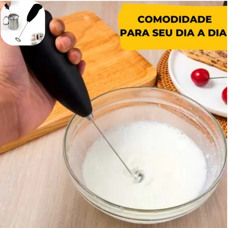 Mini Mixer Elétrico - Misturador Portátil Bivolt