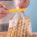 Conjunto de Prendedor de Saco Modelo Batata Frita – Vedação para Embalagens 12 unidades