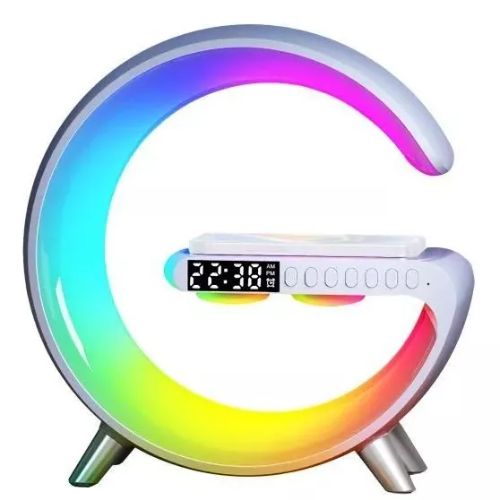 Luminária G Speaker - Caixa de Som & Carregador Por Indução