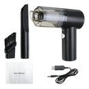 Mini Aspirador Automotivo Portátil - Recarregável Premium Bivolt