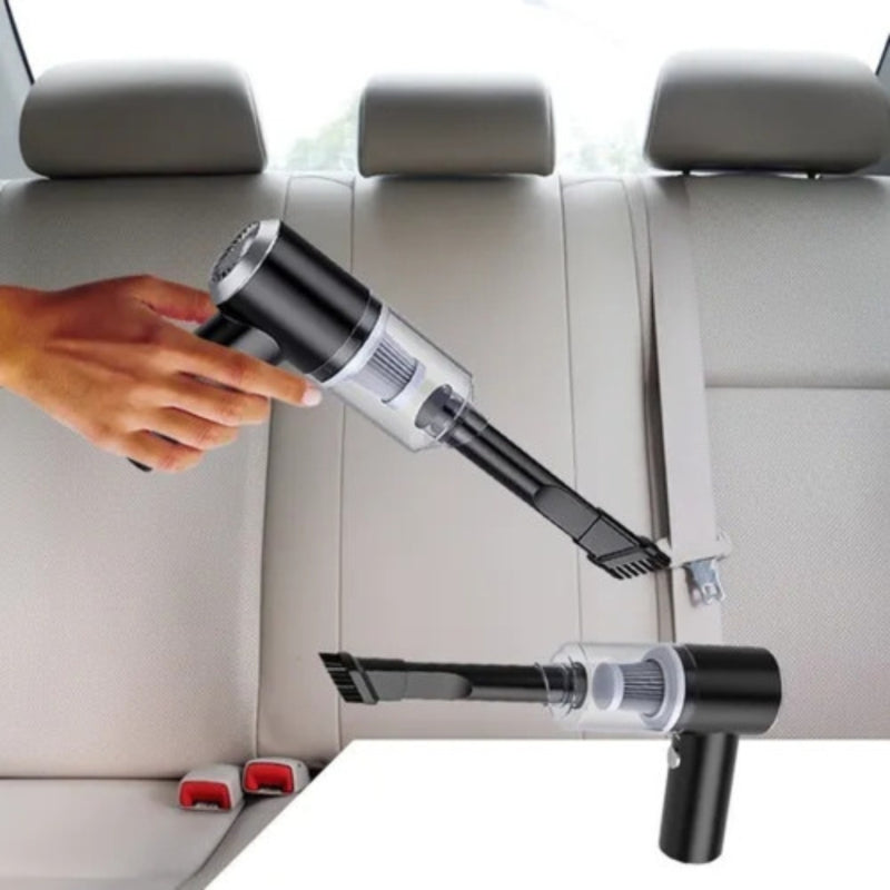 Mini Aspirador Automotivo Portátil - Recarregável Premium Bivolt