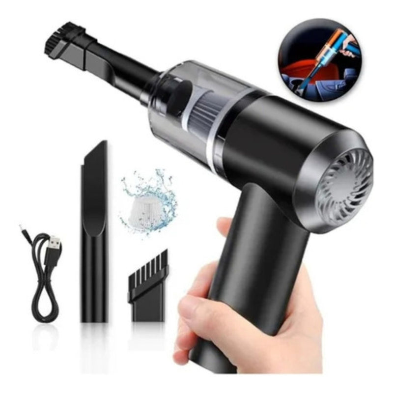 Mini Aspirador Automotivo Portátil - Recarregável Premium Bivolt