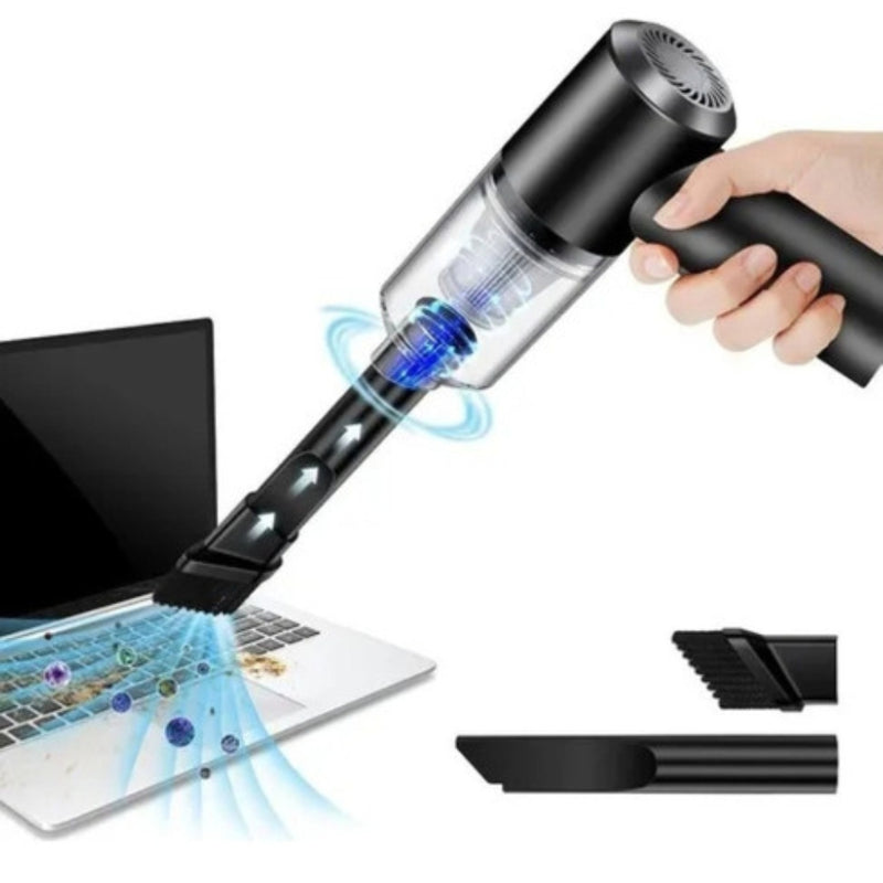 Mini Aspirador Automotivo Portátil - Recarregável Premium Bivolt
