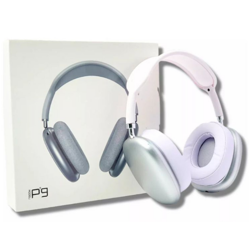 Fone De Ouvido Bluetooth P9 Max Air - Sem Fio Wireless Headphone