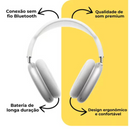 Fone De Ouvido Bluetooth P9 Max Air - Sem Fio Wireless Headphone